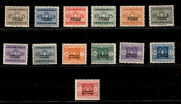 Colonie - Somalia - 1934 - Segnatasse (52/64) - Serie Completa - Gomma Integra - Diversi Valori Ottimamente Centrati - Other & Unclassified