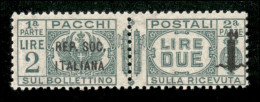 RSI - Provvisori - 1944 - 2 Lire (43) - Nuovo Con Gomma Originale - Otros & Sin Clasificación