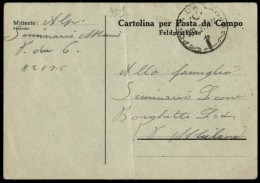 RSI - Cartoline - Posta Da Campo C 21.11.44 (Reggimento Alpini) Su Cartolina Per Posta Da Campo Per Borghetto - Piega Ce - Other & Unclassified