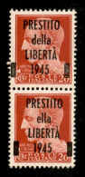 Emissioni Locali - Viareggio/Lucca - 1945 Prestito Della Libertà 1945 - Coppia 20 Cent Di Cui Uno Con Varietà Ella Invec - Otros & Sin Clasificación