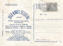 Portugal , 1955 , JOÃO NUNES SEQUEIRA , Santo António Das Areias , Marvão , Commercial Postcard - Portogallo