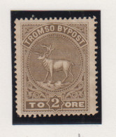 Noorwegen Lokale Zegel   Katalog Over Norges Byposter Tromso Bypost 4 - Local Post Stamps