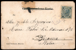 Europa - Austria - Teles 4.9.03 (azzurro) - Cartolina Per Roma - Alfani - Other & Unclassified