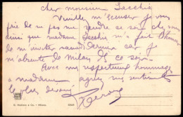 Europa - Francia - 1911 - Francois Deroye - Cartolina Con Scritta E Firma Autografa - Autres & Non Classés
