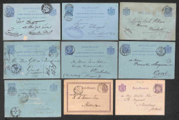 Europa - Olanda - 1876/1930 - Ventisei Interi Postali Usati Nel Periodo - Da Esaminare - Other & Unclassified