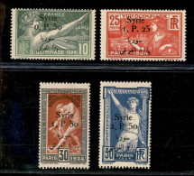 Oltremare - Siria - 1924 - Olimpiadi Parigi Soprastampa In Arabo (254/257) - Serie Completa - Gomma Integra (440) - Otros & Sin Clasificación