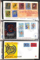 Lotti&Collezioni - Europa&Oltremare - COLONIE OLANDESI - 1962/1975 - Antille + Suriname - Collezione Di 72 FDC Del Perio - Otros & Sin Clasificación