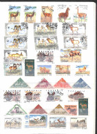 Lotti&Collezioni - Europa&Oltremare - TEMATICA - Animali - Collezione Di Circa 390 Francobolli Principalmente Usati + 3  - Other & Unclassified