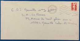 France Briat N°2614 Sur Enveloppe FAUX DE MARSEILLE 18.2.1991 - (L132) - 1961-....