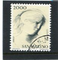 SAN MARINO - 1978  2000 L   DEFINITIVE  FINE USED - Gebraucht