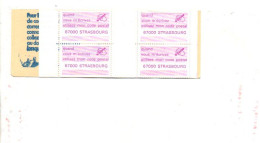 CARNET CODE POSTAL - 67000 STRASBOURG LILAS - Bmoques & Cuadernillos