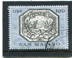 SAN MARINO - 1972  100 L   OLD PRINTS  FINE USED - Gebraucht