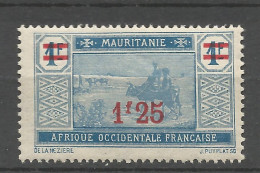 MAURITANIE N° 52 NEUF** SANS CHARNIERE / Hingeless / MNH - Neufs