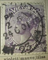 Australien - Victoria - 1 Marke Gem. Scan. - Usati