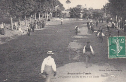 AVESNES LE COMTE  Un Concours De Jeu De Balle Au Tamis - Avesnes Le Comte