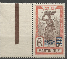 MARTINIQUE N° 113 NEUF** SANS CHARNIERE / Hingeless / MNH - Neufs