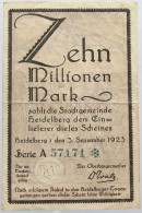 GERMANY 10 MILLIONEN MARK HEIDELBERG #alb004 0523 - 10 Mio. Mark