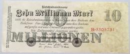 GERMANY 10 MILLIONEN MARK 1923 #alb004 0209 - 10 Millionen Mark