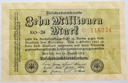 GERMANY 10 MILLIONEN MARK 1923 #alb066 0097 - 10 Millionen Mark