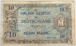 GERMANY 10 MARK 1944 #alb012 0113 - 10 Reichsmark