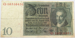 GERMANY 10 MARK 1929 #alb015 0093 - 10 Mark