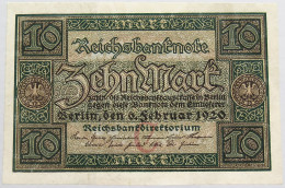 GERMANY 10 MARK 1920 BERLIN #alb008 0291 - 10 Mark