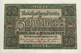 GERMANY 10 MARK 1920 BERLIN #alb008 0279 - 10 Mark