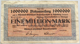 GERMANY 1 MILLION MARK ROSENBERG #alb003 0163 - 1 Mio. Mark