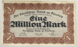 GERMANY 1 MILLION MARK DRESDEN #alb008 0005 - 1 Million Mark