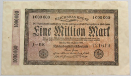 GERMANY 1 MILLION MARK 1923 BERLIN #alb012 0093 - 1 Mio. Mark