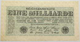 GERMANY 1 MILLIARDE MARK 1923 #alb013 0089 - 1 Miljard Mark