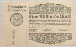 GERMANY 1 MILLIARDE 1923 FURTWANGEN #alb012 0031 - 1 Mrd. Mark