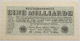 GERMANY 1 MILLIARDE 1923 BERLIN #alb012 0123 - 1 Milliarde Mark