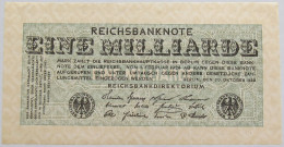 GERMANY 1 MILLIARDE 1923 BERLIN #alb012 0123 - 1 Milliarde Mark