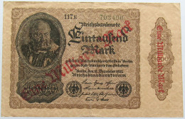 GERMANY 1 MILLIARDE 1922 OVER 1000 MARK #alb004 0373 - 1 Milliarde Mark