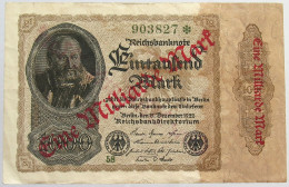 GERMANY 1 MILLIARDE 1922 #alb066 0363 - 1 Milliarde Mark