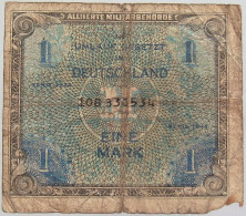 GERMANY 1 MARK 1944 #alb068 0021 - Otros & Sin Clasificación