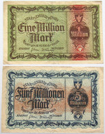 GERMANY 1 5 MILLIONEN MARK 1923 MUNCHEN #alb011 0023 - 5 Miljoen Mark