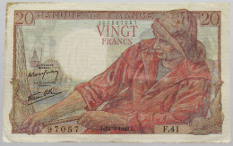 FRANCE 20 VINGT FRANCS #alb067 0015 - Unclassified