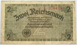 GERMANY 2 REICHSMARK 1940 #alb067 0299 - Andere & Zonder Classificatie