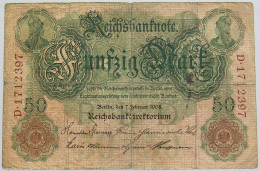 GERMANY 20 MARK 1908 #alb010 0091 - 20 Mark