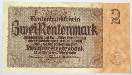 GERMANY 2 REICHSMARK 1937 #alb067 0295 - Sonstige & Ohne Zuordnung