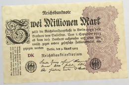 GERMANY 2 MILLIONEN MARK 1923 #alb066 0489 - 2 Miljoen Mark