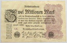 GERMANY 2 MILLIONEN MARK 1923 #alb066 0475 - 2 Miljoen Mark