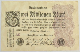 GERMANY 2 MILLIONEN MARK 1923 #alb066 0471 - 2 Mio. Mark