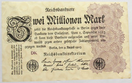 GERMANY 2 MILLIONEN MARK 1923 #alb066 0465 - 2 Millionen Mark