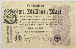 GERMANY 2 MILLIONEN 1923 #alb066 0159 - 2 Miljoen Mark