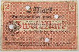 GERMANY 2 MARK GRAETZ GRATZ 1919 #alb002 0171 - 2 Mark