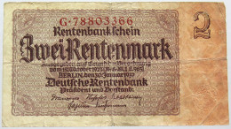 GERMANY 2 MARK 1937 #alb066 0151 - Altri & Non Classificati