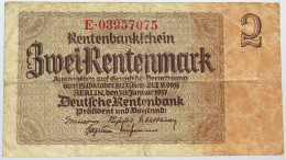 GERMANY 2 MARK 1937 #alb066 0155 - Autres & Non Classés
